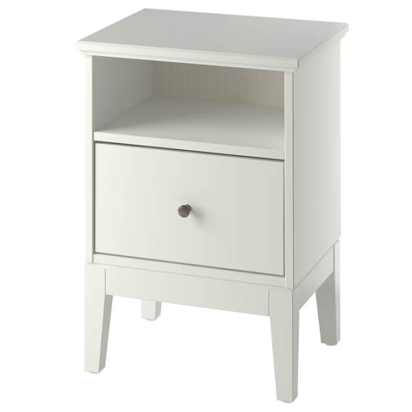 Noptiere Ikea Idanas 68 x 47 x 40 / PAL / White photo 1