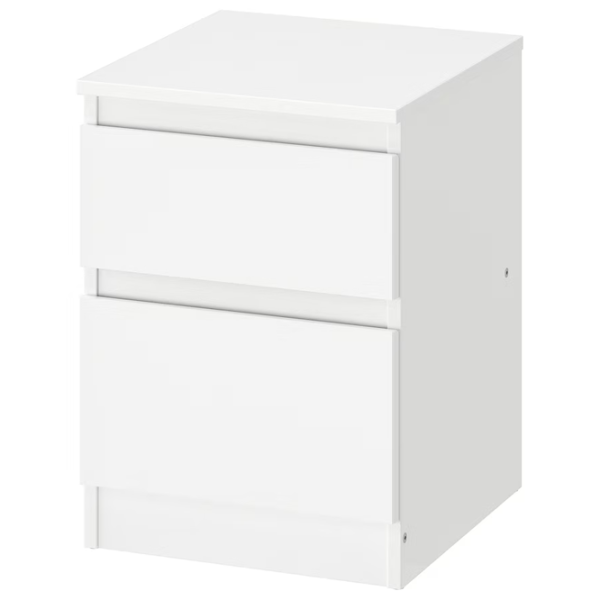 Noptiere Ikea Kullen 49 x 35 x 40 / PAL / White photo 1