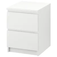 Тумбочки Ikea Malm 2 55 x 40 x 48см / ЛДСП / White