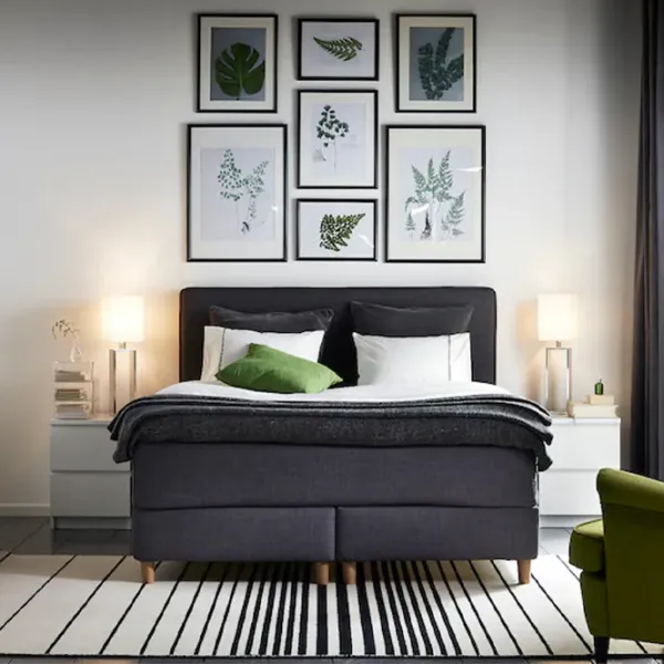 Noptiere Ikea Malm 2 55 x 40 x 48 / PAL / White photo 2 Noptiere Ikea Malm 2 55 x 40 x 48 / PAL / White photo 2