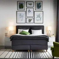 Noptiere Ikea Malm 2 55 x 40 x 48 / PAL / White photo 2