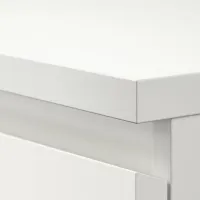 Noptiere Ikea Malm 2 55 x 40 x 48 / PAL / White photo 3