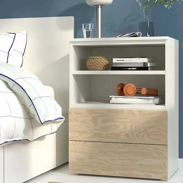 Noptiere Ikea Platsa/Kalbaden 83 x 60 x 42 / PAL / White photo 2 Noptiere Ikea Platsa/Kalbaden 83 x 60 x 42 / PAL / White photo 2
