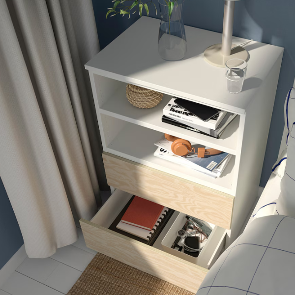 Noptiere Ikea Platsa/Kalbaden 83 x 60 x 42 / PAL / White photo 3 Noptiere Ikea Platsa/Kalbaden 83 x 60 x 42 / PAL / White photo 3
