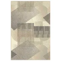 Covor Covoare Ungheni Matrix Beige Grey / Polipropilenă