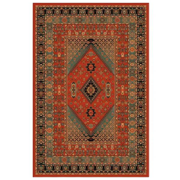 Ковер Covoare Ungheni Premiera Красный Коричневый / Шерсть photo 1