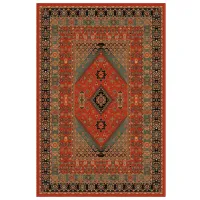 Ковер Covoare Ungheni Premiera Красный Коричневый / Шерсть