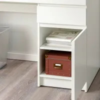 Офисный стол Ikea Malm ДСП/ Белый photo 3