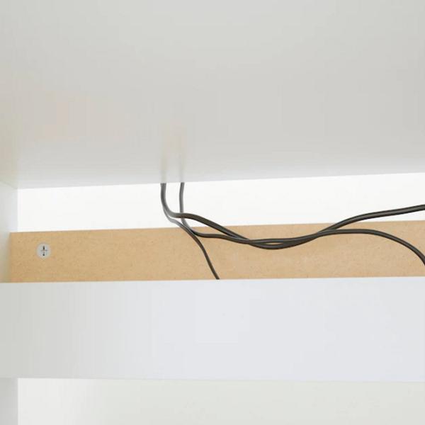 Masă de birou Ikea Malm PAL/ White photo 5