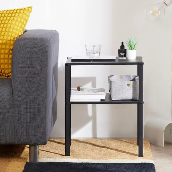 Noptiere Ikea Knarrevik  45 x 37 x 28 / Metal / Black photo 5