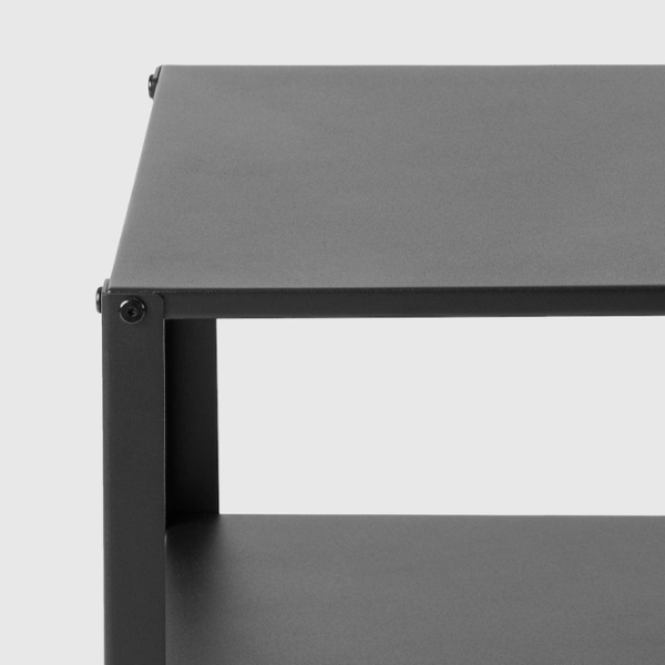 Noptiere Ikea Knarrevik  45 x 37 x 28 / Metal / Black photo 6