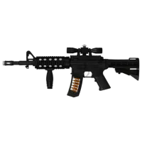 Pistol automat de jucărie Richi Tichi 27147 8600015127147 8+ / / Black