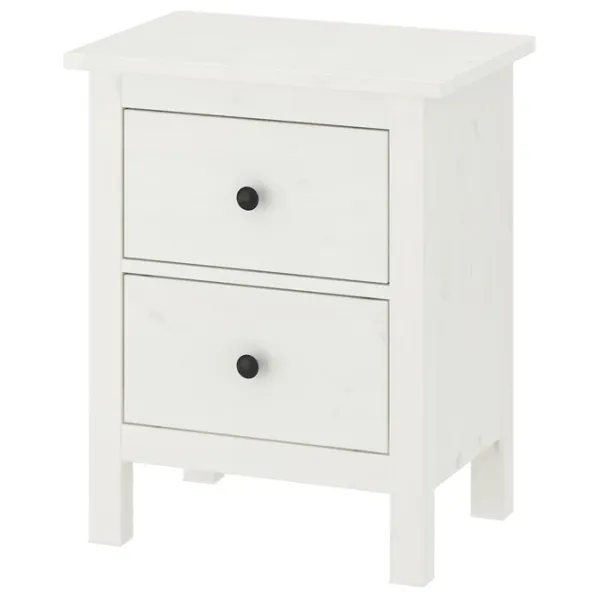 Тумбочки Ikea Hemnes 66 x 56 x 38см / ЛДСП / White photo 1 Тумбочки Ikea Hemnes 66 x 56 x 38см / ЛДСП / White photo 1