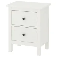 Noptiere Ikea Hemnes 66 x 56 x 38 / PAL / White