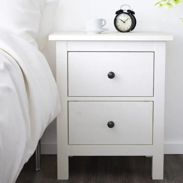 Тумбочки Ikea Hemnes 66 x 56 x 38см / ЛДСП / White photo 3 Тумбочки Ikea Hemnes 66 x 56 x 38см / ЛДСП / White photo 3