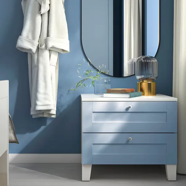 Noptiere Ikea Platsa/Sannidal 53 x 60 x 57 / PAL / White photo 4