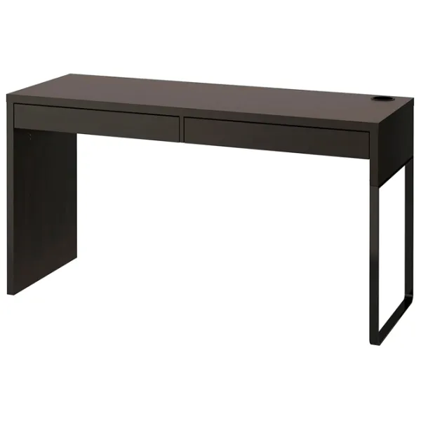 Офисный стол Ikea Micke ДСП/ Тёмно-коричневый photo 1