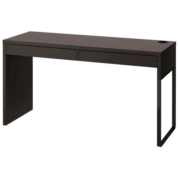 Офисный стол Ikea Micke ДСП/ Тёмно-коричневый photo 1