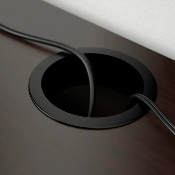 Офисный стол Ikea Micke ДСП/ Тёмно-коричневый photo 3