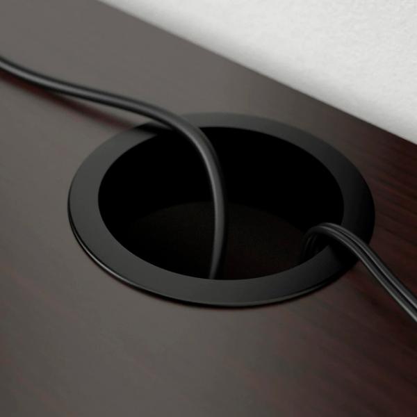 Офисный стол Ikea Micke ДСП/ Тёмно-коричневый photo 3