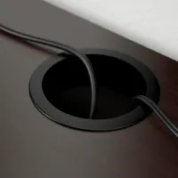 Офисный стол Ikea Micke ДСП/ Тёмно-коричневый photo 3