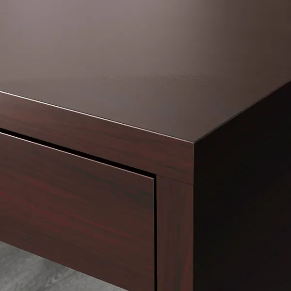 Офисный стол Ikea Micke ДСП/ Тёмно-коричневый photo 4