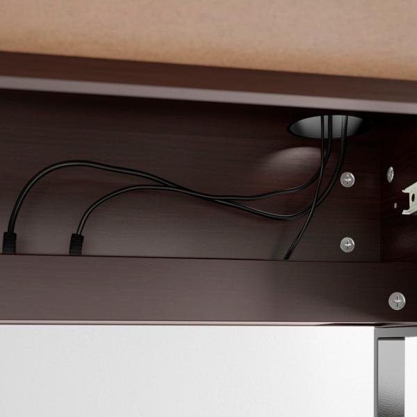 Офисный стол Ikea Micke ДСП/ Тёмно-коричневый photo 5