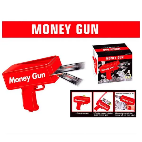 Игрушечный пистолет Sportline Money Gun MKS991753  6+ / / Красный photo 7 Игрушечный пистолет Sportline Money Gun MKS991753  6+ / / Красный photo 7