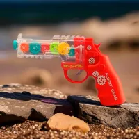 Pistol de jucărie Sportline 54357 10252 3+ / / Red photo 7