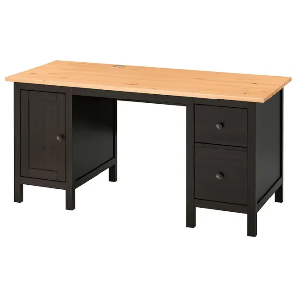 Офисный стол Ikea Hemnes ДСП/ Дуб Сонома photo 1