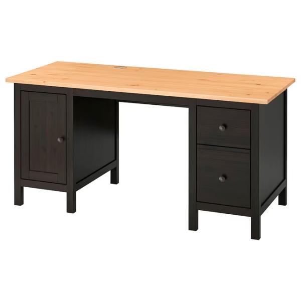 Офисный стол Ikea Hemnes ДСП/ Дуб Сонома photo 1