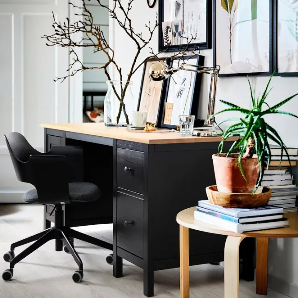Офисный стол Ikea Hemnes ДСП/ Дуб Сонома photo 3