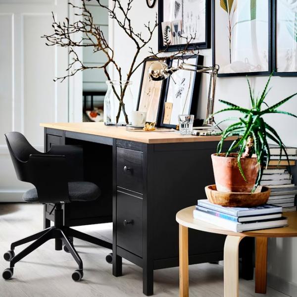 Офисный стол Ikea Hemnes ДСП/ Дуб Сонома photo 3