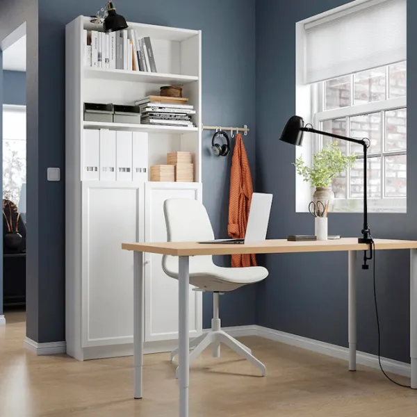 Офисный стол Ikea Malskytt/Olov ДСП/ Дуб Сонома photo 5 Офисный стол Ikea Malskytt/Olov ДСП/ Дуб Сонома photo 5