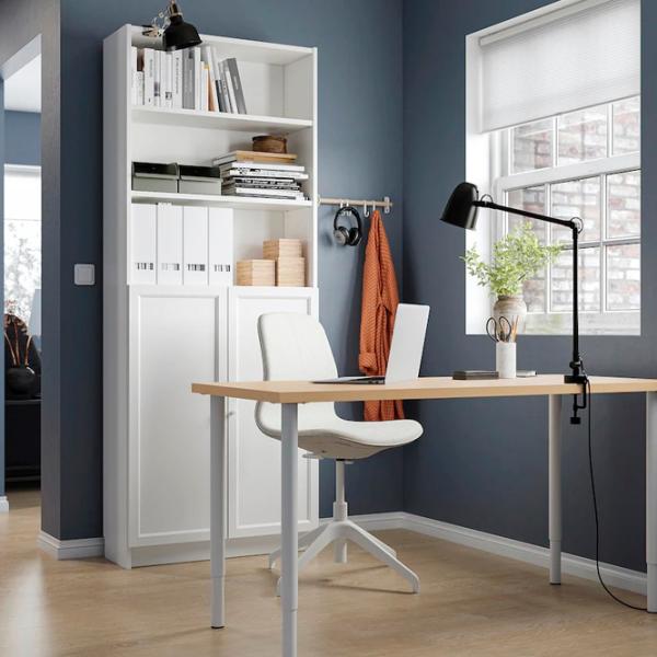Офисный стол Ikea Malskytt/Olov ДСП/ Дуб Сонома photo 5 Офисный стол Ikea Malskytt/Olov ДСП/ Дуб Сонома photo 5