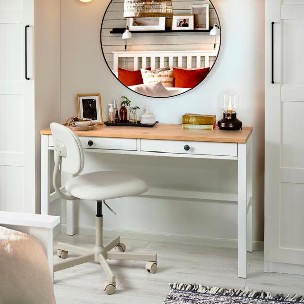 Masă de birou Ikea Hemnes PAL/ Stejar Sonoma photo 2