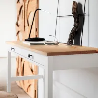 Офисный стол Ikea Hemnes ДСП/ Дуб Сонома photo 3