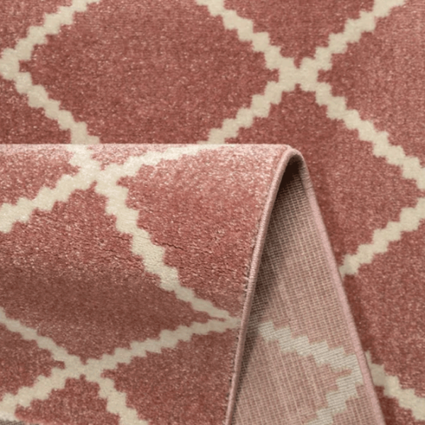 Covor Covoare Ungheni Matrix Brown Pink / Polipropilenă photo 2