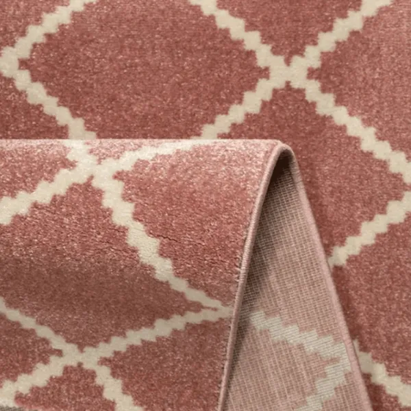 Covor Covoare Ungheni Matrix Brown Pink / Polipropilenă photo 2