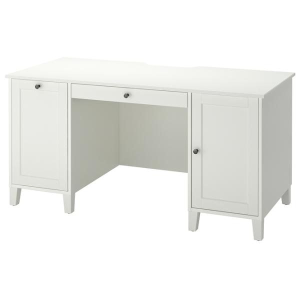 Офисный стол Ikea Hemnes ДСП/ Белый photo 1