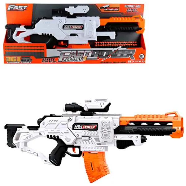 Бластер Essa Toys 1226080  8+ / Стрел / Белый photo 4