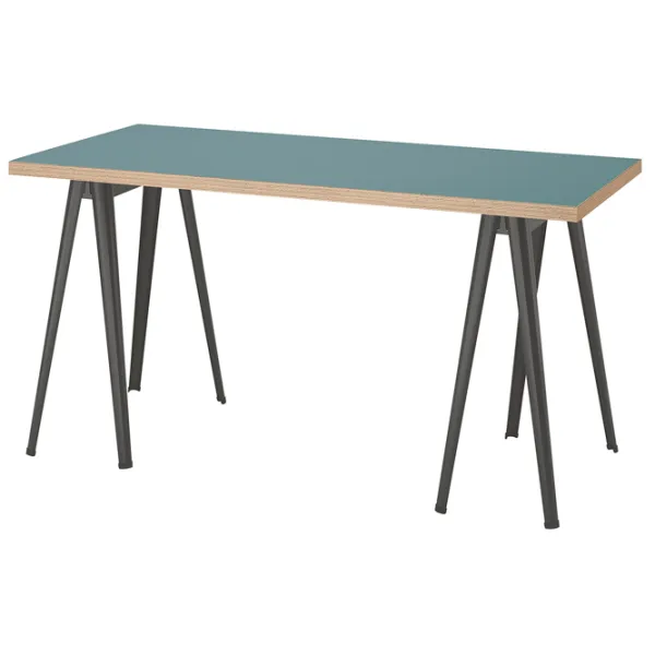 Офисный стол Ikea Lagkapten/Narspel ДСП/ Аквамариновый photo 1 Офисный стол Ikea Lagkapten/Narspel ДСП/ Аквамариновый photo 1