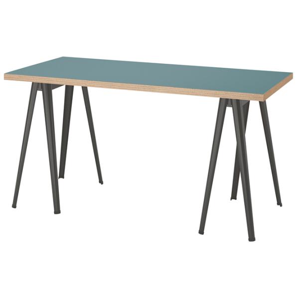 Офисный стол Ikea Lagkapten/Narspel ДСП/ Аквамариновый photo 1 Офисный стол Ikea Lagkapten/Narspel ДСП/ Аквамариновый photo 1