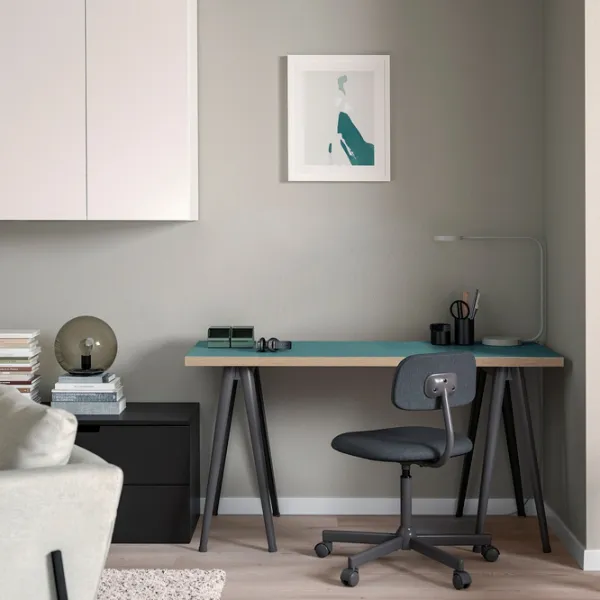 Офисный стол Ikea Lagkapten/Narspel ДСП/ Аквамариновый photo 4 Офисный стол Ikea Lagkapten/Narspel ДСП/ Аквамариновый photo 4