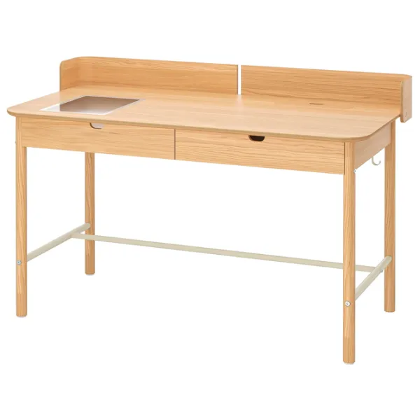 Офисный стол Ikea Ridspo ДСП/ Коричневый photo 1 Офисный стол Ikea Ridspo ДСП/ Коричневый photo 1