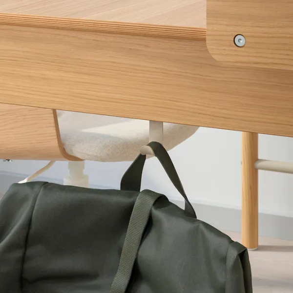 Офисный стол Ikea Ridspo ДСП/ Коричневый photo 3 Офисный стол Ikea Ridspo ДСП/ Коричневый photo 3