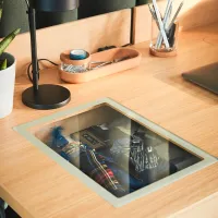 Masă de birou Ikea Ridspo PAL/ Brown photo 4