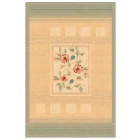 Covor Covoare Ungheni Premiera Beige Green / Lână