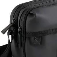 Geantă de umăr Puma Essentials Pu Crossbody Bag / Gold Black / 2l photo 2