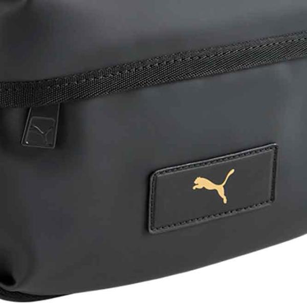 Сумка плечевая Puma Essentials Pu Crossbody Bag  / Золотой Черный / 2л photo 5